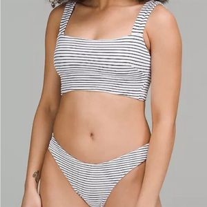 Lululemon (10) Smocked Swim Top (10)  B/C  bottom (10)